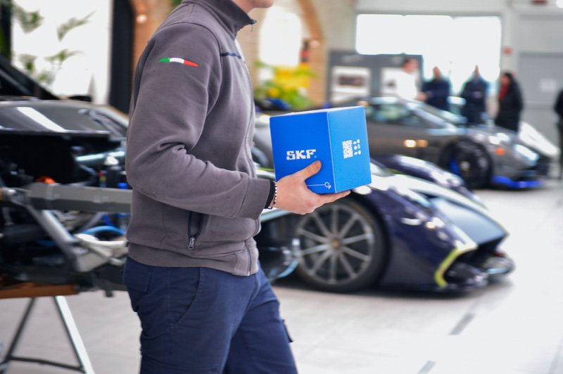 Asociación técnica SKF y Pagani 