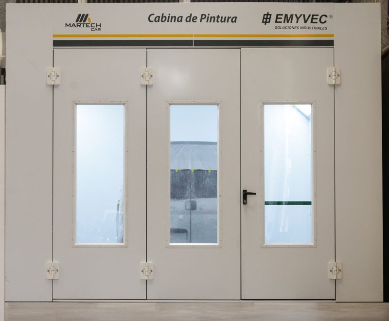 Cabina de Pintura con Secado Endotérmico