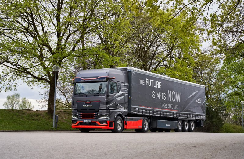MAN proveerá camiones eléctricos