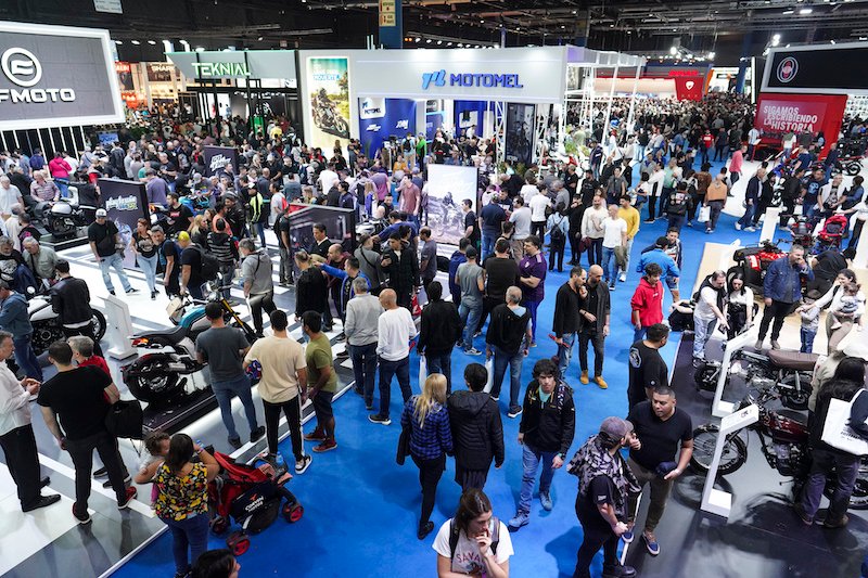 Salón Moto, con 80 mil personas y récord absoluto