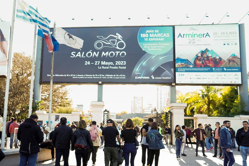 Salón Moto, con 80 mil personas y récord absoluto