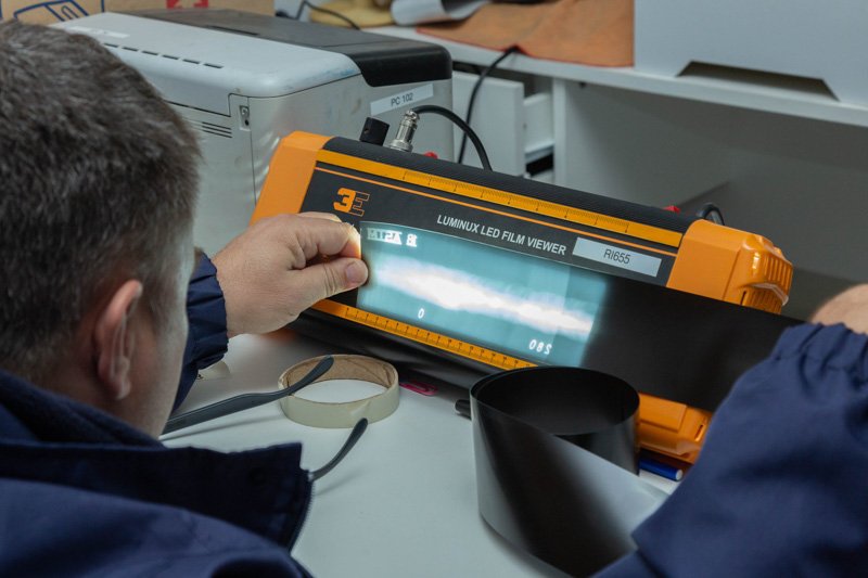 Gasoducto Nestor Kirchner: soldaduras verificadas