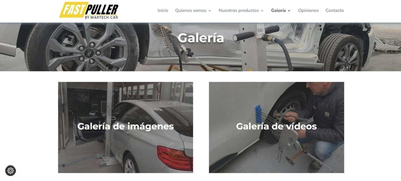 Nuevo sitio internacional del Fast Puller de Martech Car