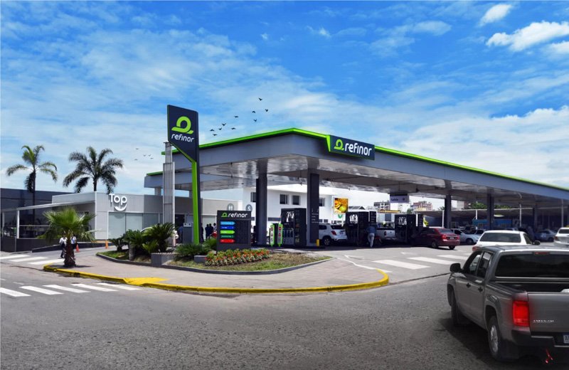 Advertencia de Estaciones de Servicio Refinor