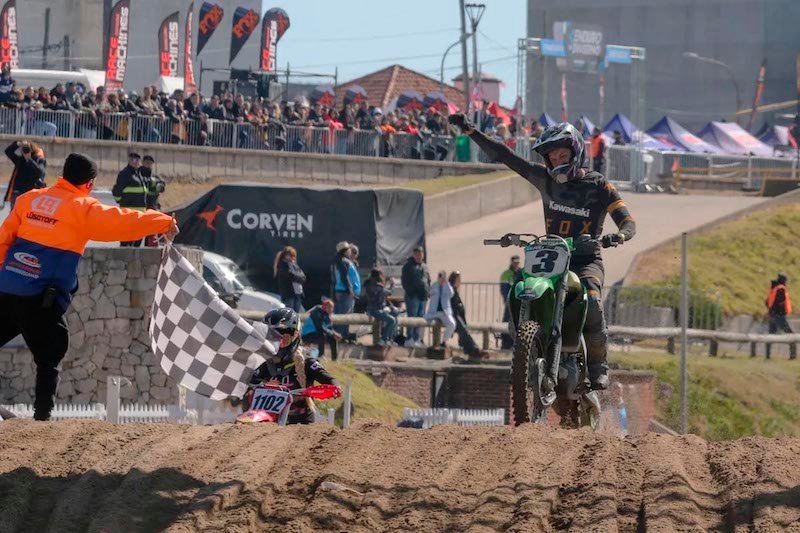 Kawasaki en el Enduro del Invierno en Mar del Plata