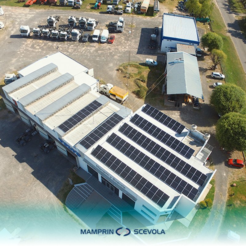 Concesionario Volvo Mamprin & Scévola sustentable