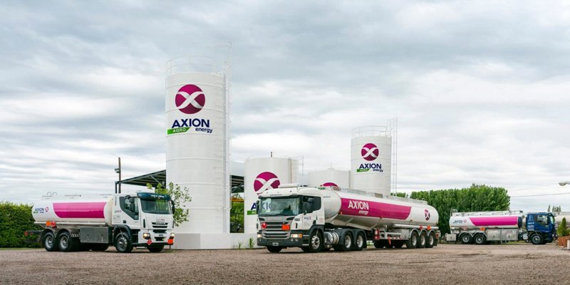 Red de distribución agro de Axion Energy 
