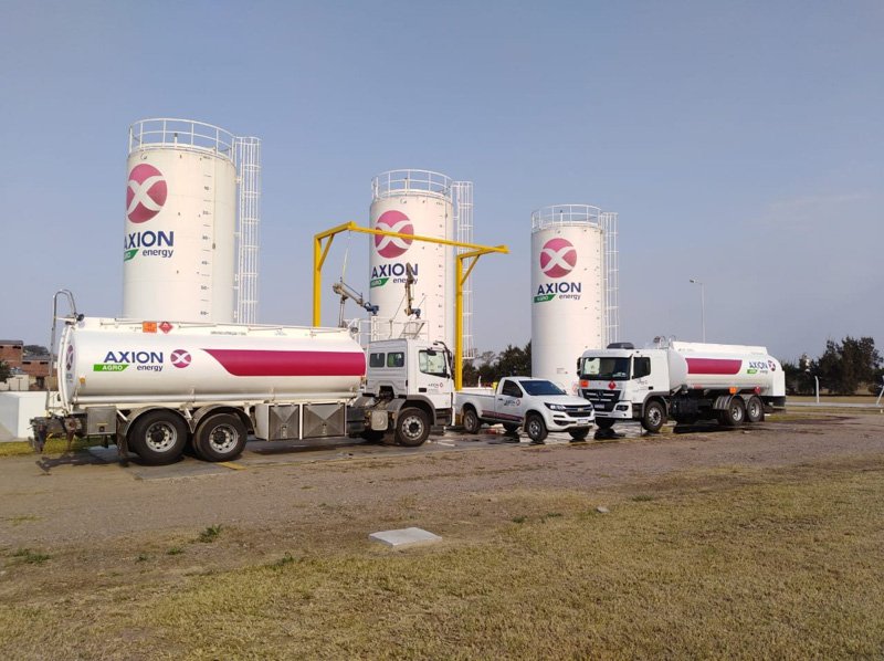 Red de distribución agro de Axion Energy 