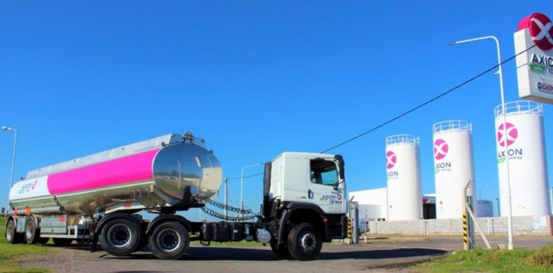 Red de distribución agro de Axion Energy 