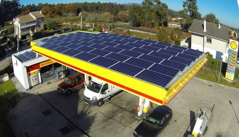Energía solar en Estaciones de Servicio