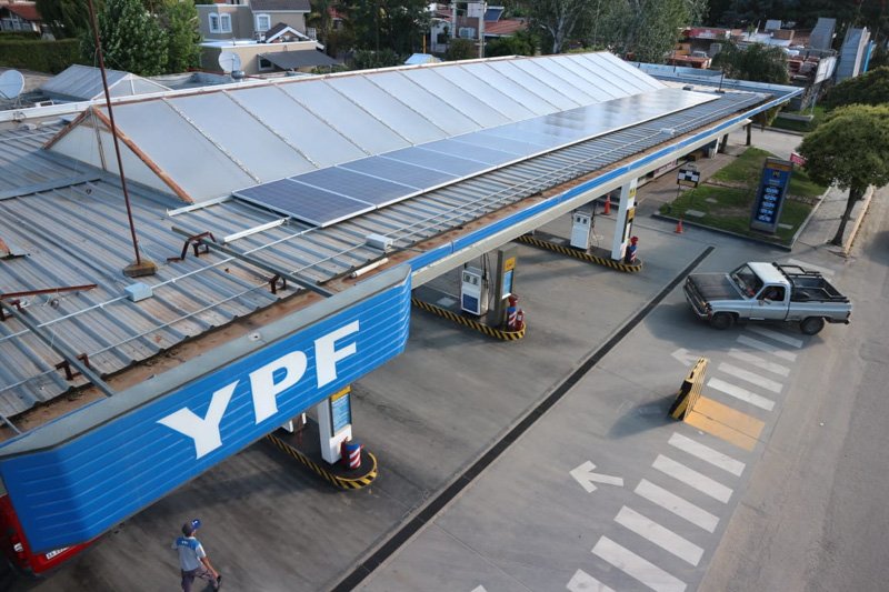 Energía solar en Estaciones de Servicio