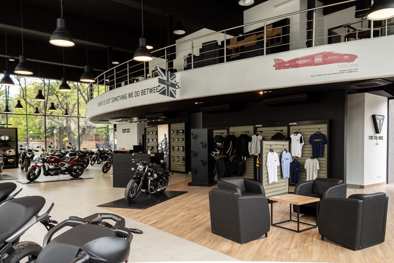 Triumph inaugura un concesionario en San Isidro