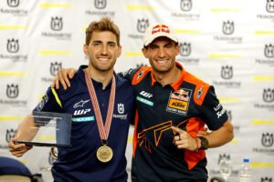 Husqvarna: Reconocimiento a Luciano Benavides