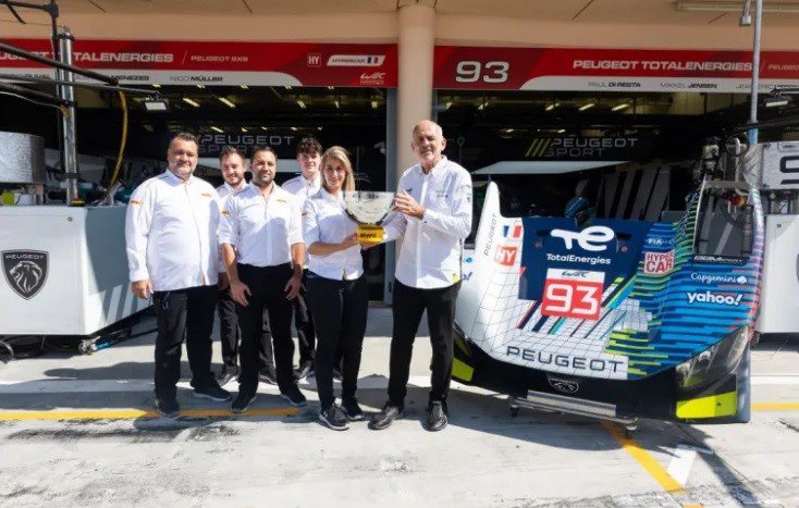 El equipo Peugeot TotalEnergies ganó el Premio FIA WEC