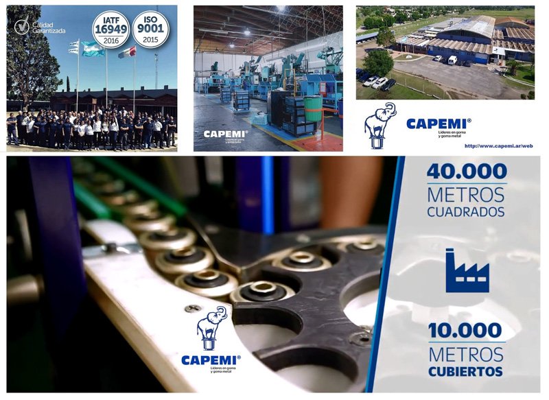 Autopartes de Goma y Goma-Metal CAPEMI