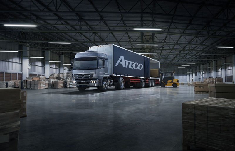 El confort del Mercedes-Benz Atego 1729 automatizado