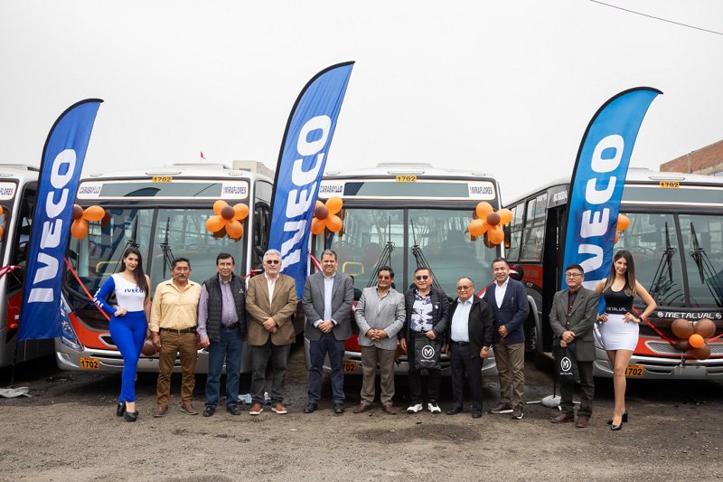 Nuevos Iveco Bus para transporte urbano en Perú