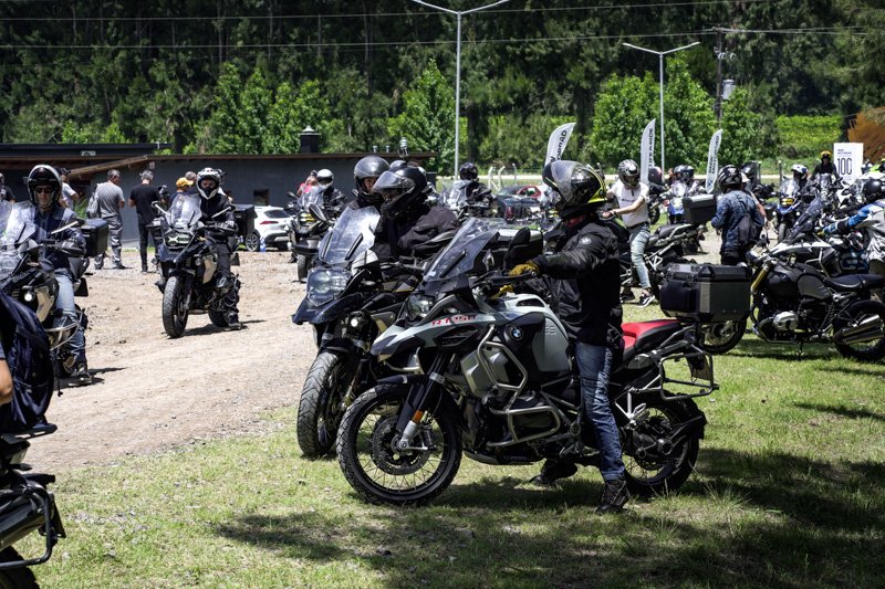 BMW Motorrad festejó en Argentina los 100 años de la marca