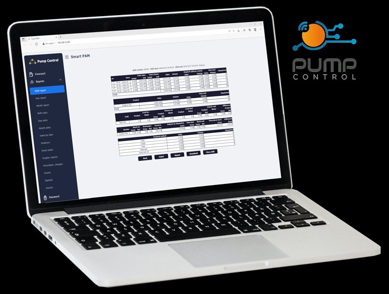 PAM +: Un completo control de sus surtidores