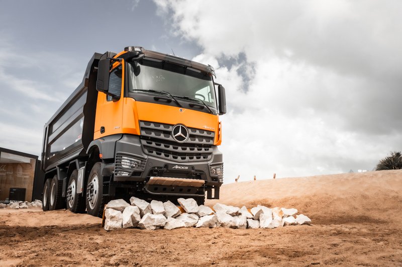 El nuevo camión Mercedes-Benz Arocs 4848 K