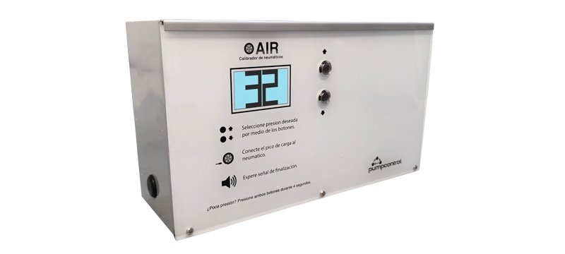 Pump Control: inflador de neumáticos para camiones