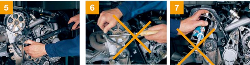 Expoyer: Cambio de la correa de distribución