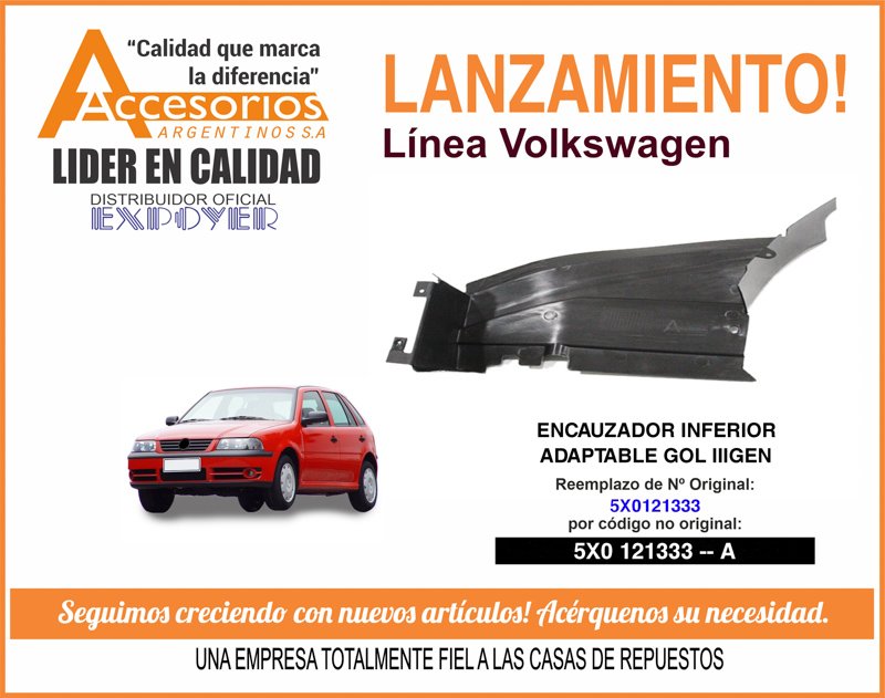 Accesorios Argentinos: Novedades adaptables Renault y VW