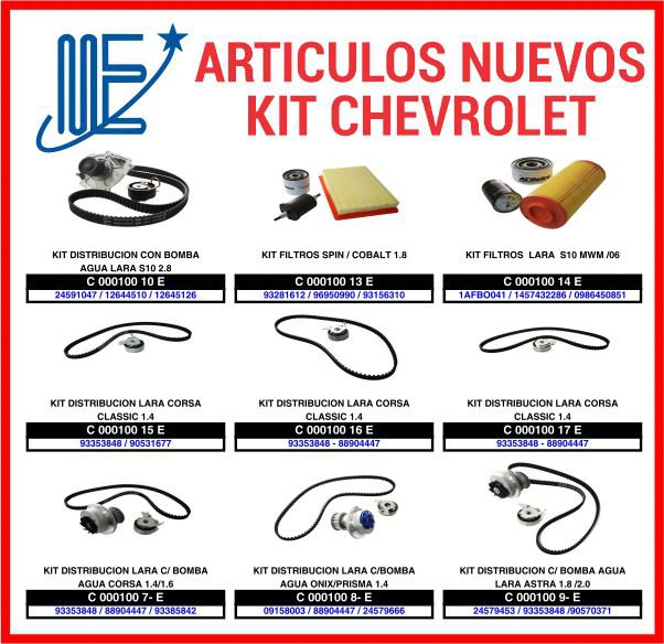 Expoyer: Nuevos Kits de distribucion y filtros
