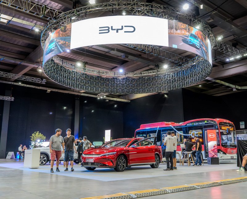 Los autos chinos mostraron sus novedades en Chile