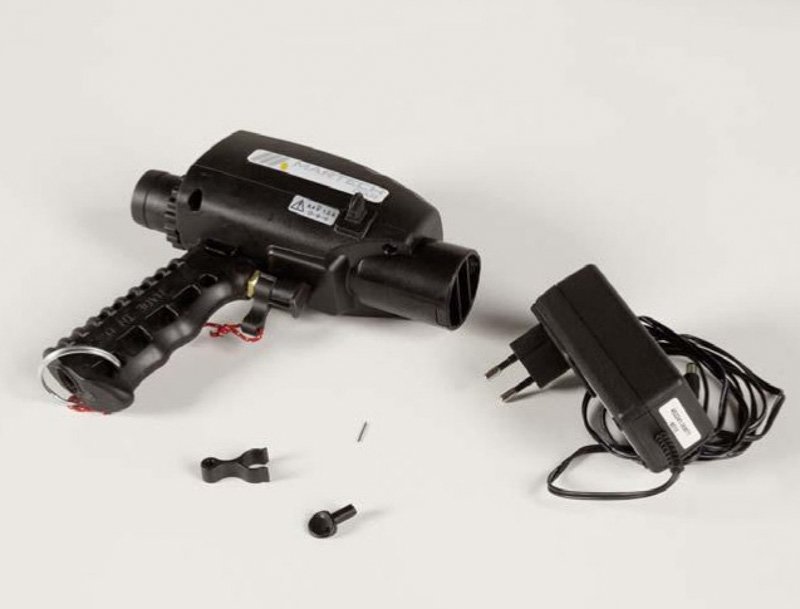 EMYVEC: Pistola estática a batería