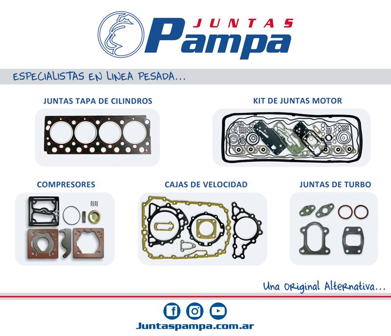 Juntas Pampa, especialistas en línea pesada