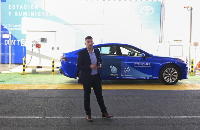 Toyota ya produce y suministra Hidrógeno en Chile