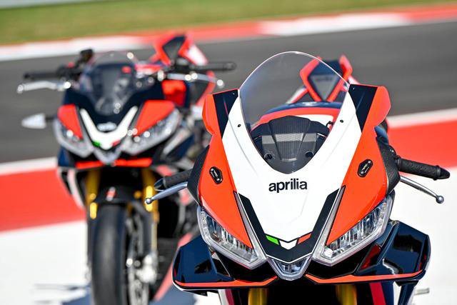 Versiones especiales de la gama V4 DE Aprilia