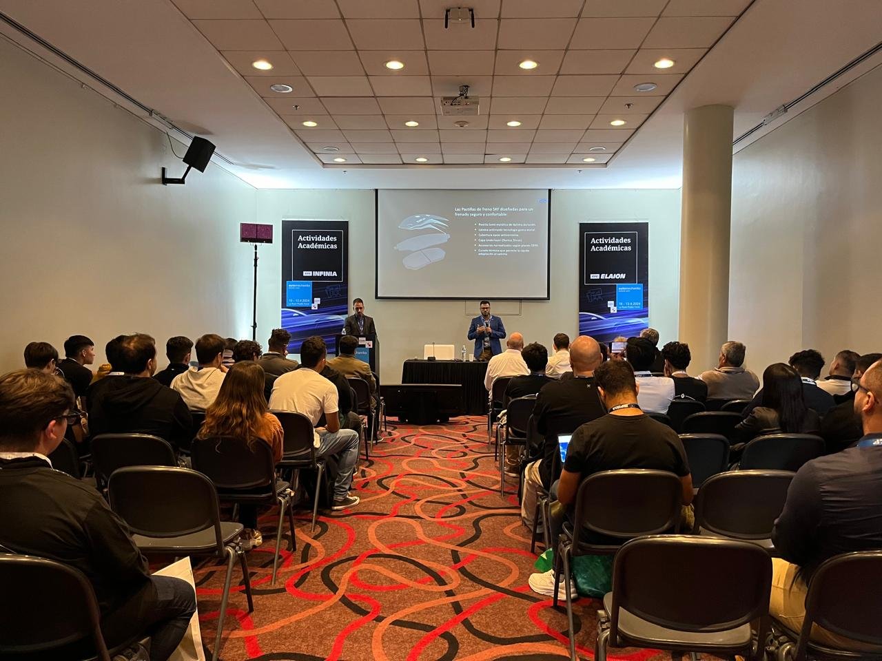 Charla técnica de SKF en Automechanika