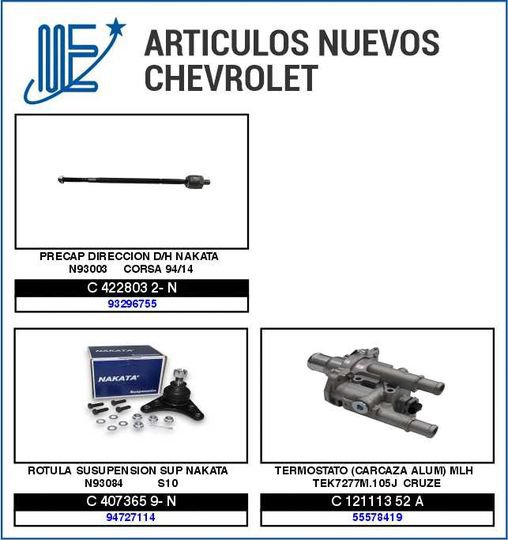 Expoyer: nuevos productos para Chevrolet
