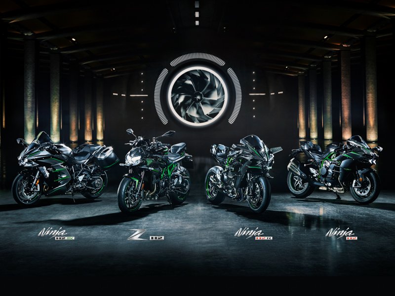 Kawasaki Argentina presenta su exclusiva familia H2