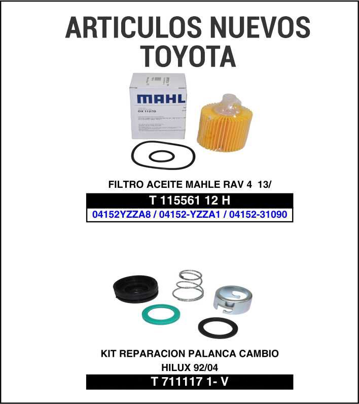Novedades Expoyer para Toyota y Chevrolet