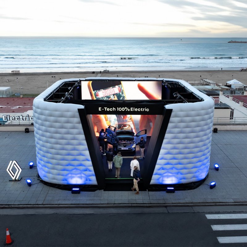 El Renault E-Tech recorre el país