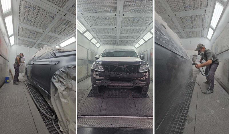 Reposta y EMYVEC, Reparación de Carrocería