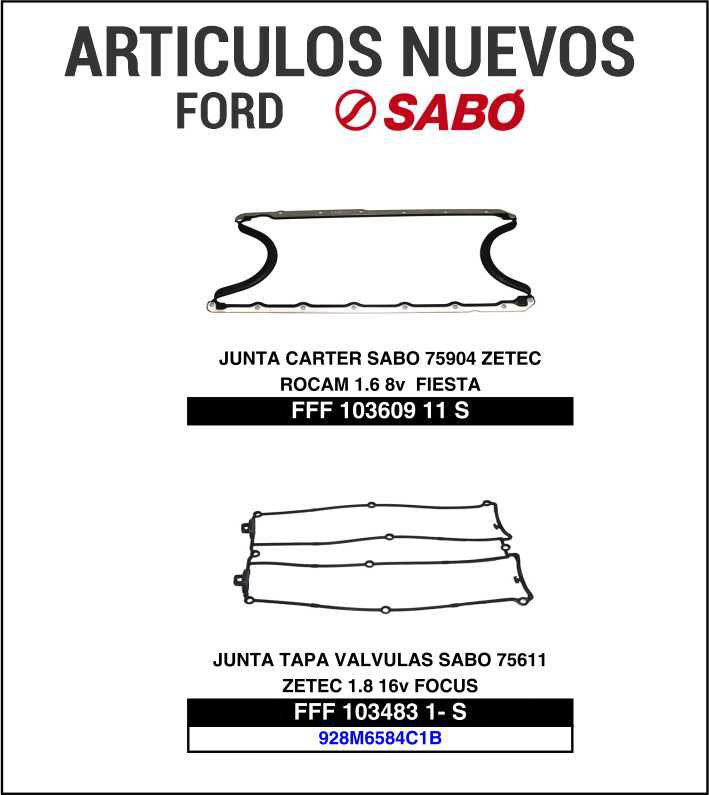 Expoyer: Novedades Sabó para Fiat, Ford, Chevrolet