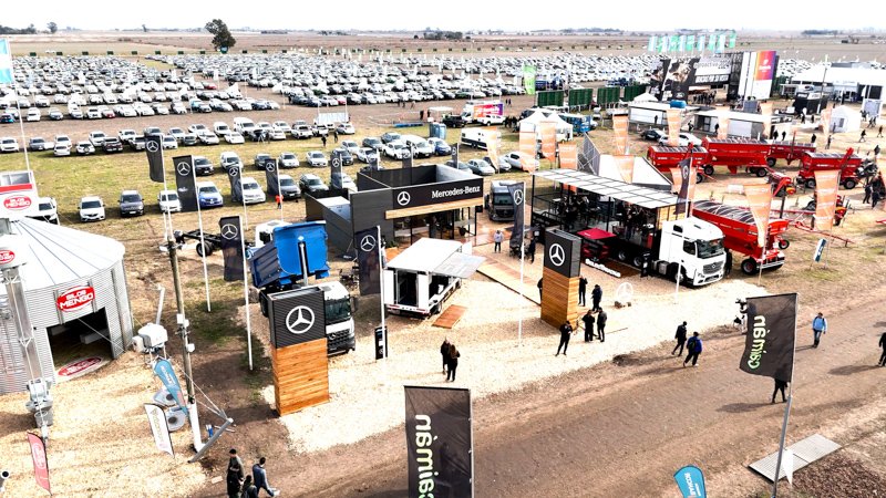 Mercedes-Benz Camiones y Buses protagonista de Agroactiva 2024