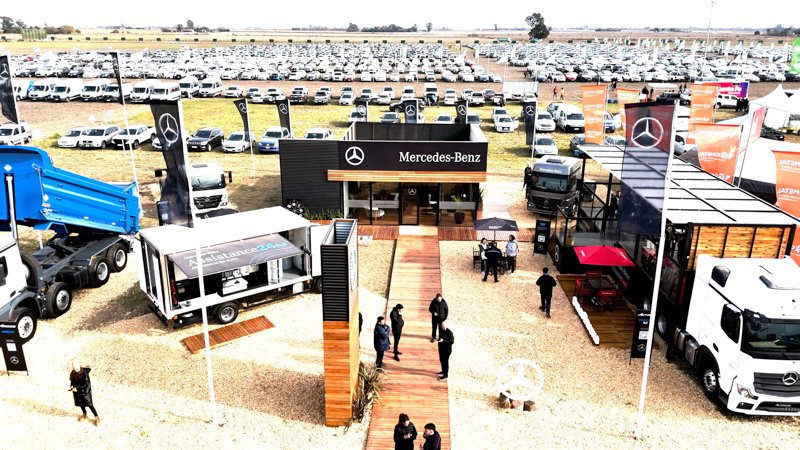Mercedes-Benz Camiones y Buses protagonista de Agroactiva 2024