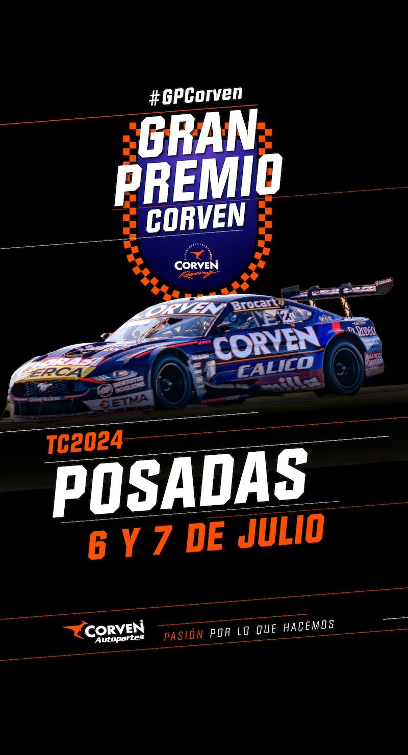 Corven Autopartes se prepara para celebrar el GRAN PREMIO CORVEN