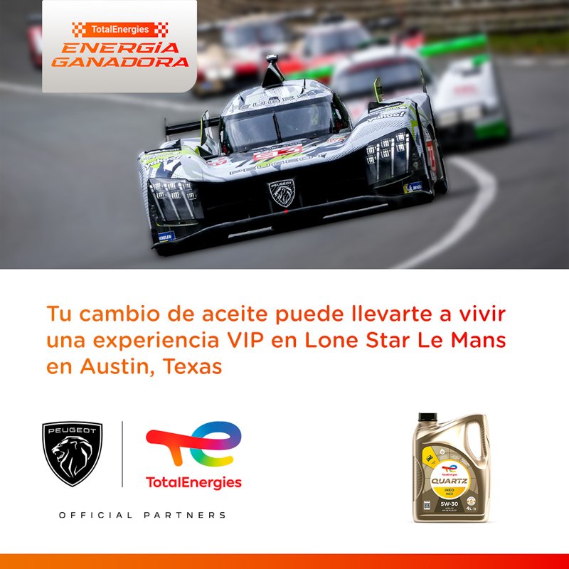 ¡TotalEnergies te lleva a una carrera automovilística extrema!