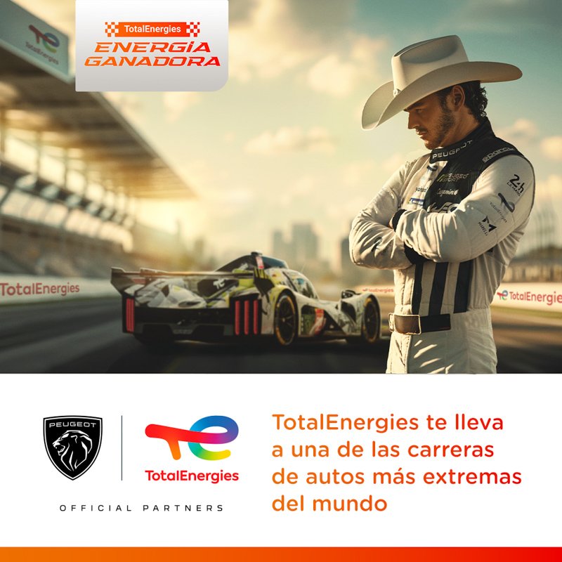 ¡TotalEnergies te lleva a una carrera automovilística extrema!