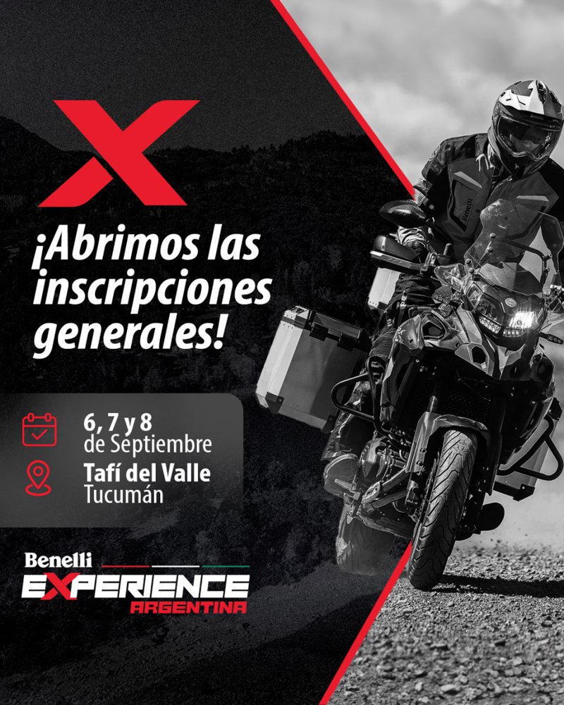 Benelli Experience llega a Tafí del Valle