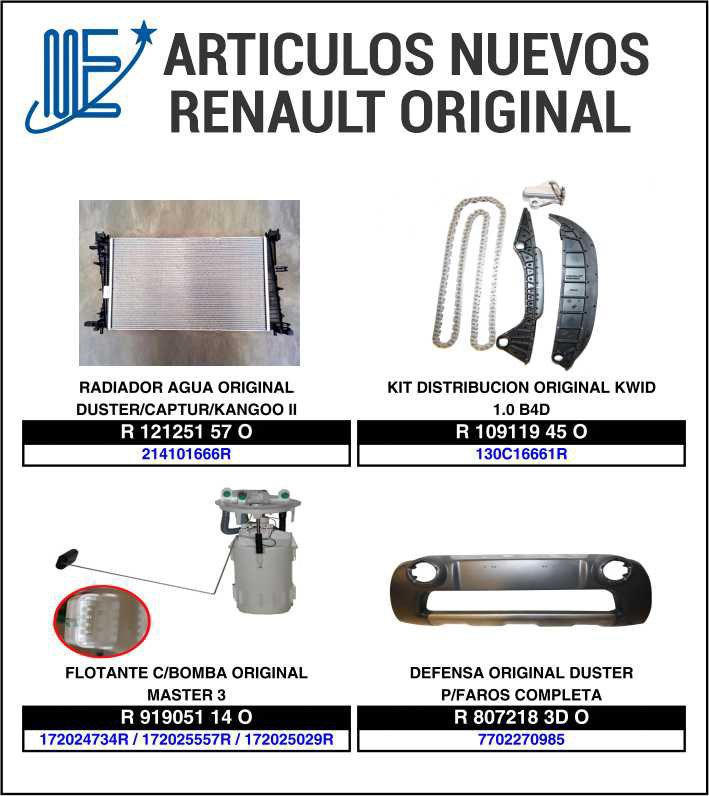 Expoyer: Nuevos artículos originales Renault