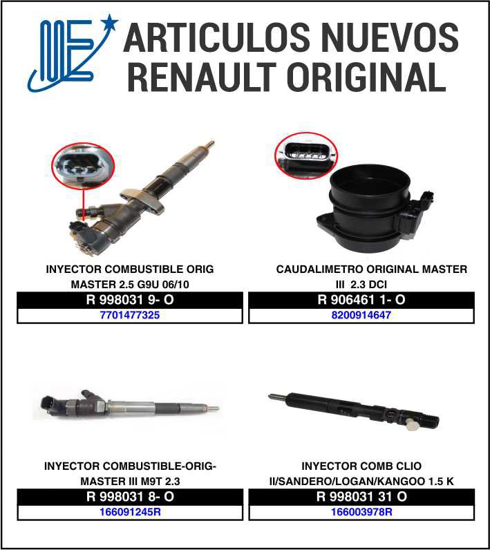 Expoyer: Nuevos artículos originales Renault