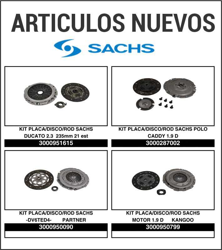 Novedades Expoyer: Nuevos modelos SACHS