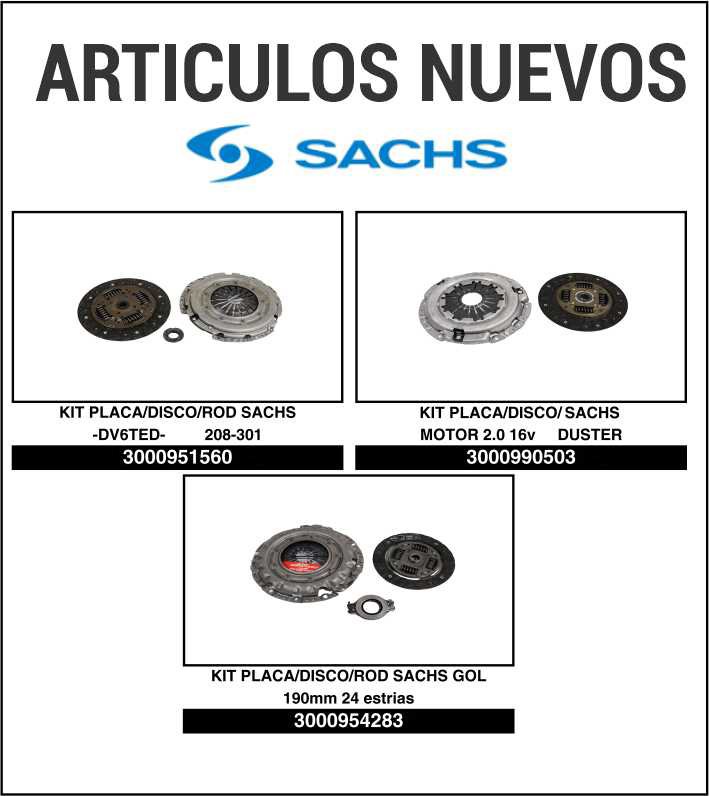 Novedades Expoyer: Nuevos modelos SACHS